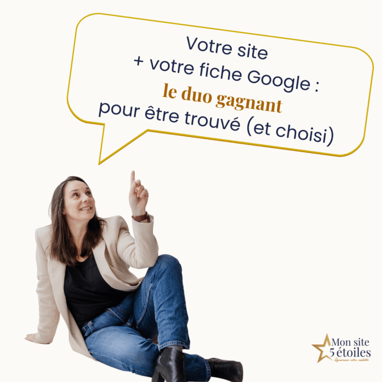 site internet & fiche Google